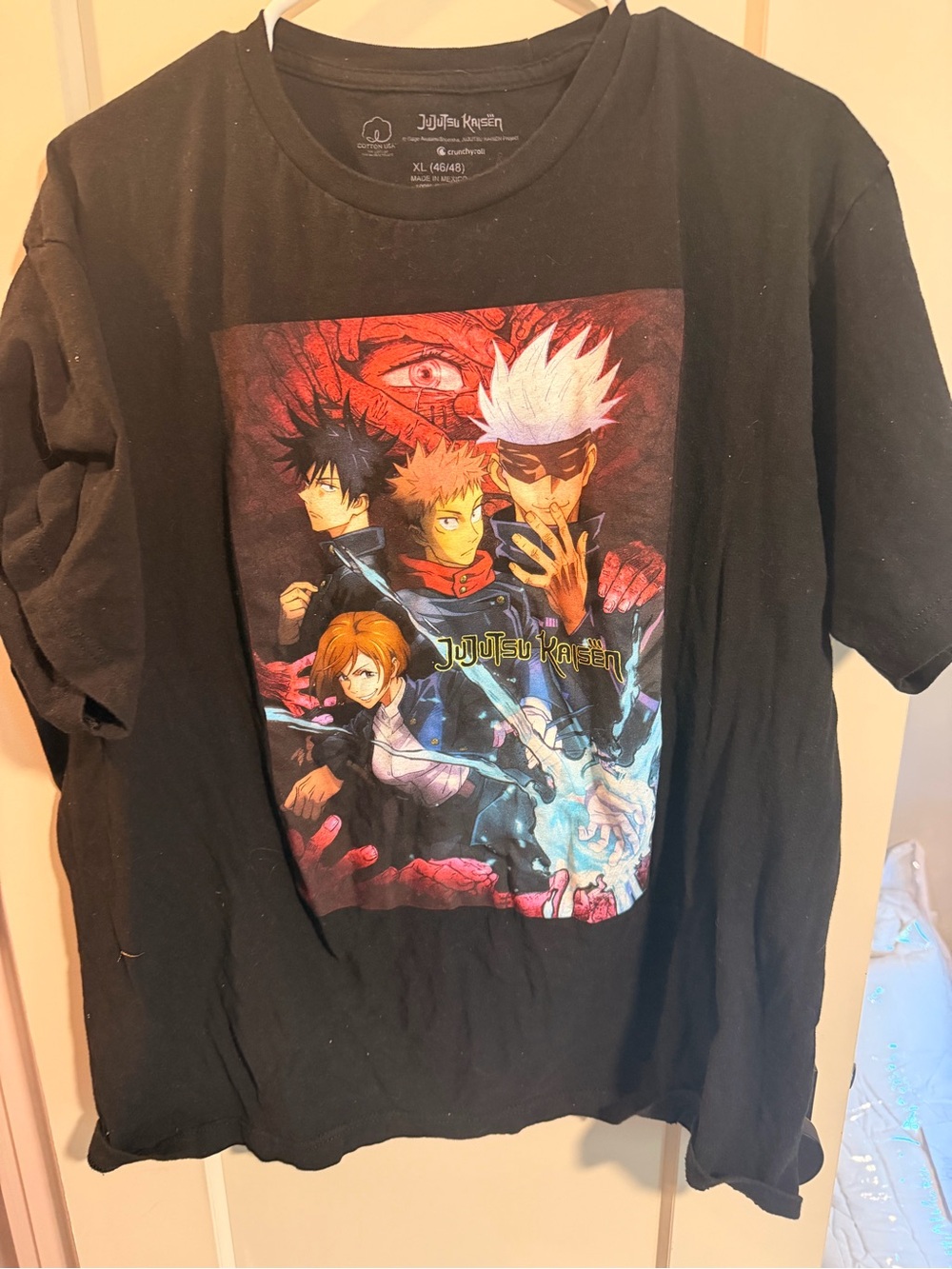 Jujutsu Kaisen Black Graphic Short Sleeve Tee